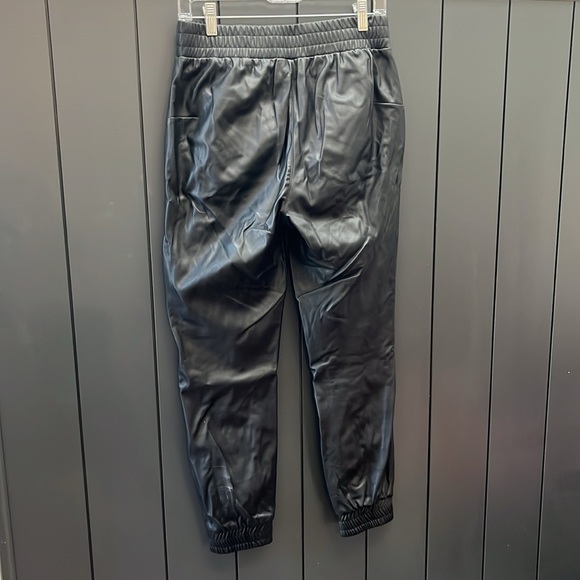 Faux leather joggers. Sz M. Thursdays label. Store in Toronto. - Picture 2 of 7